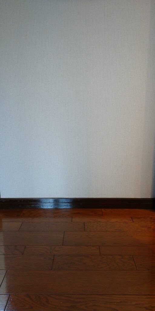 手すり設置前の廊下