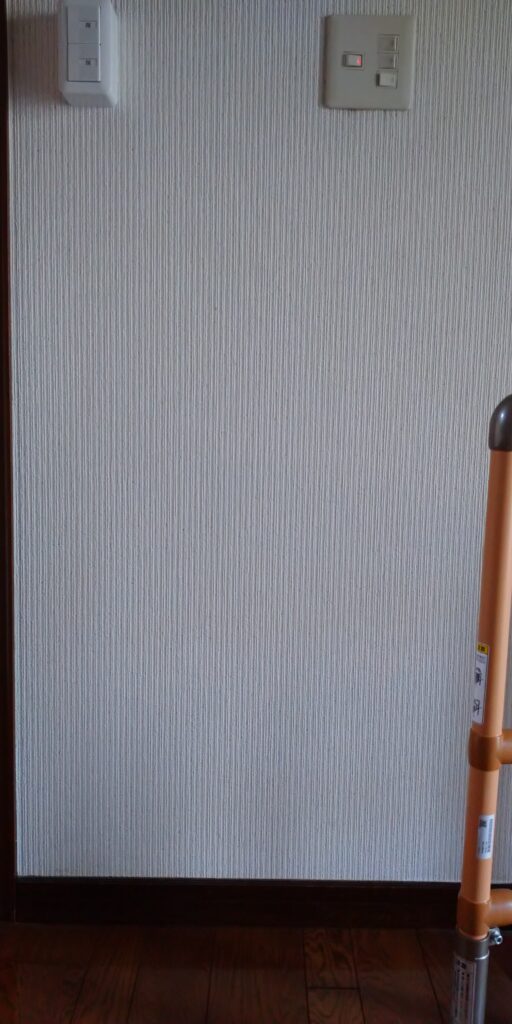 手すり設置前の玄関